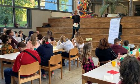 Die Schüler/innen erhalten Preise