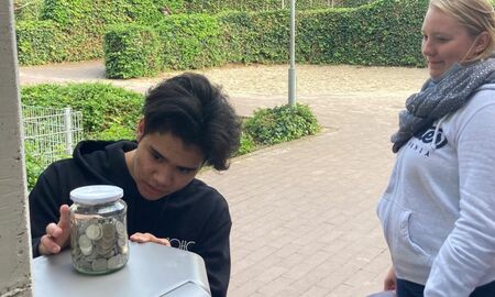 Schüler/innen beim Schätzen