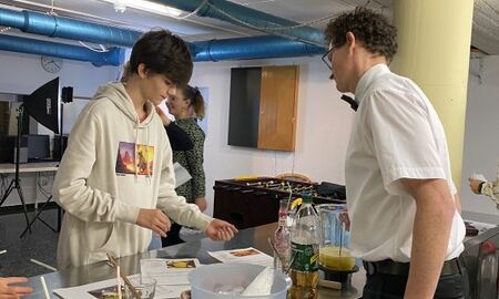 Barkeeper bei der Arbeit