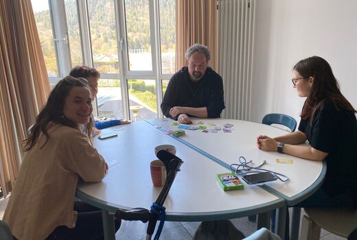 Personaltag Karten spielen