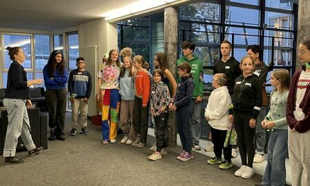 Die Lamas im Vakuum sind bereit für die Challenge