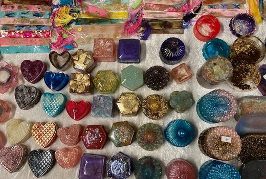 Stilvolle Basteleien Eindruecke vom Flohmarkt