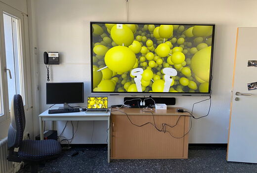 Personaltag interaktives Display