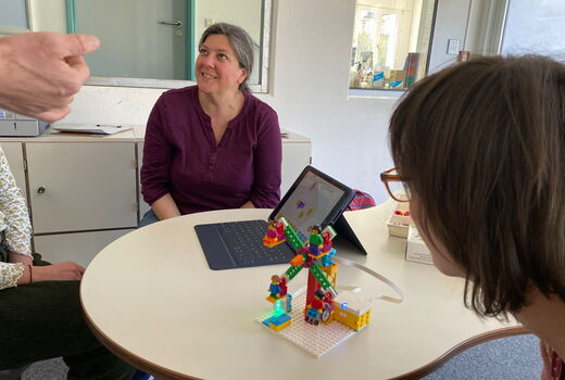 personaltag im Haus C mit Lego