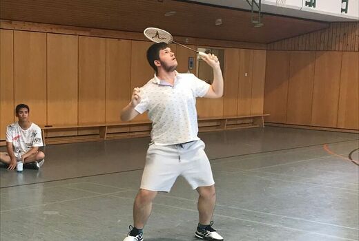 Ein Schüler beim Spielen