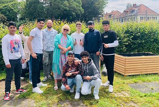 Gruppenfoto der Schüler des VAB.