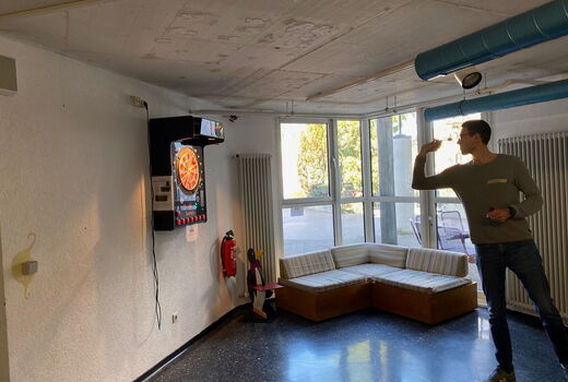 Dart im Cafe Bohne Ezieher