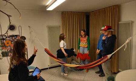 Eine Szene wird gedreht