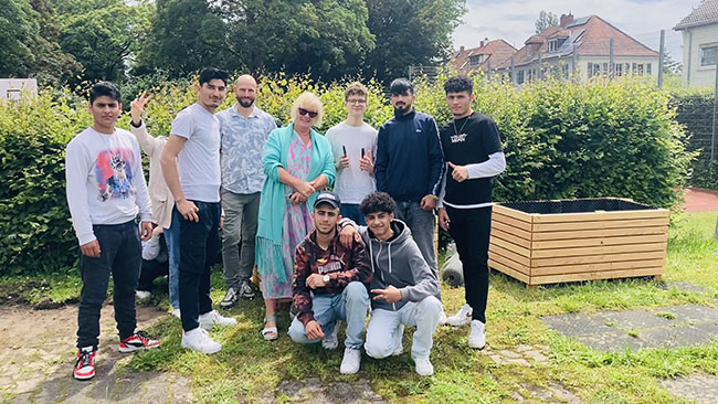 Gruppenfoto der Schüler des VAB.